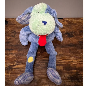 Gymboree Floppy Blue Puppy Dog Plush Puppet